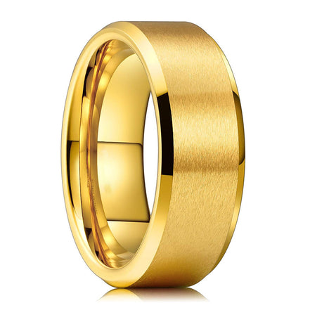 Golden Plain Ring