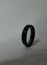 Black Plain Ring | Tungsten