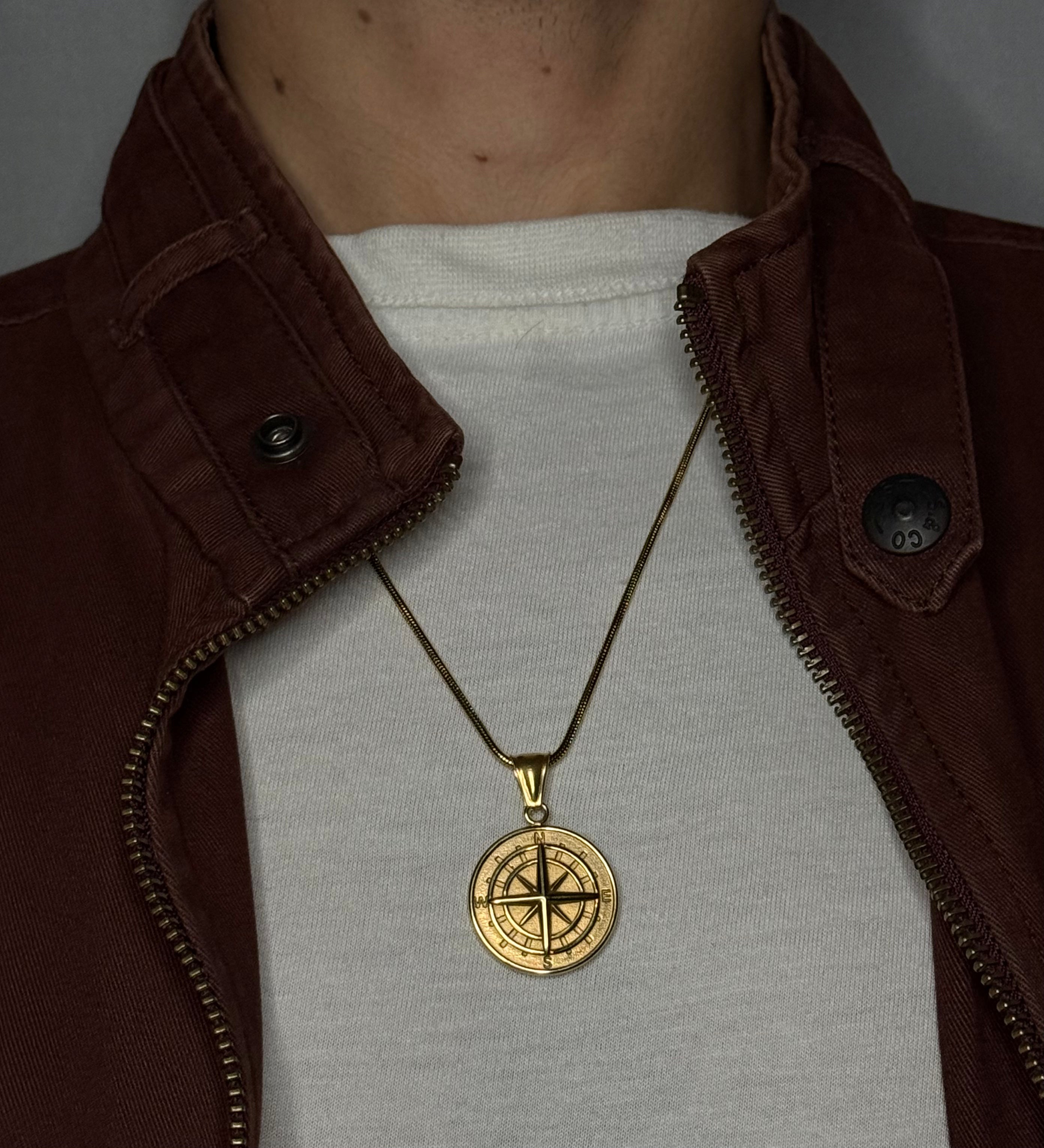 The Golden Compass Pendant