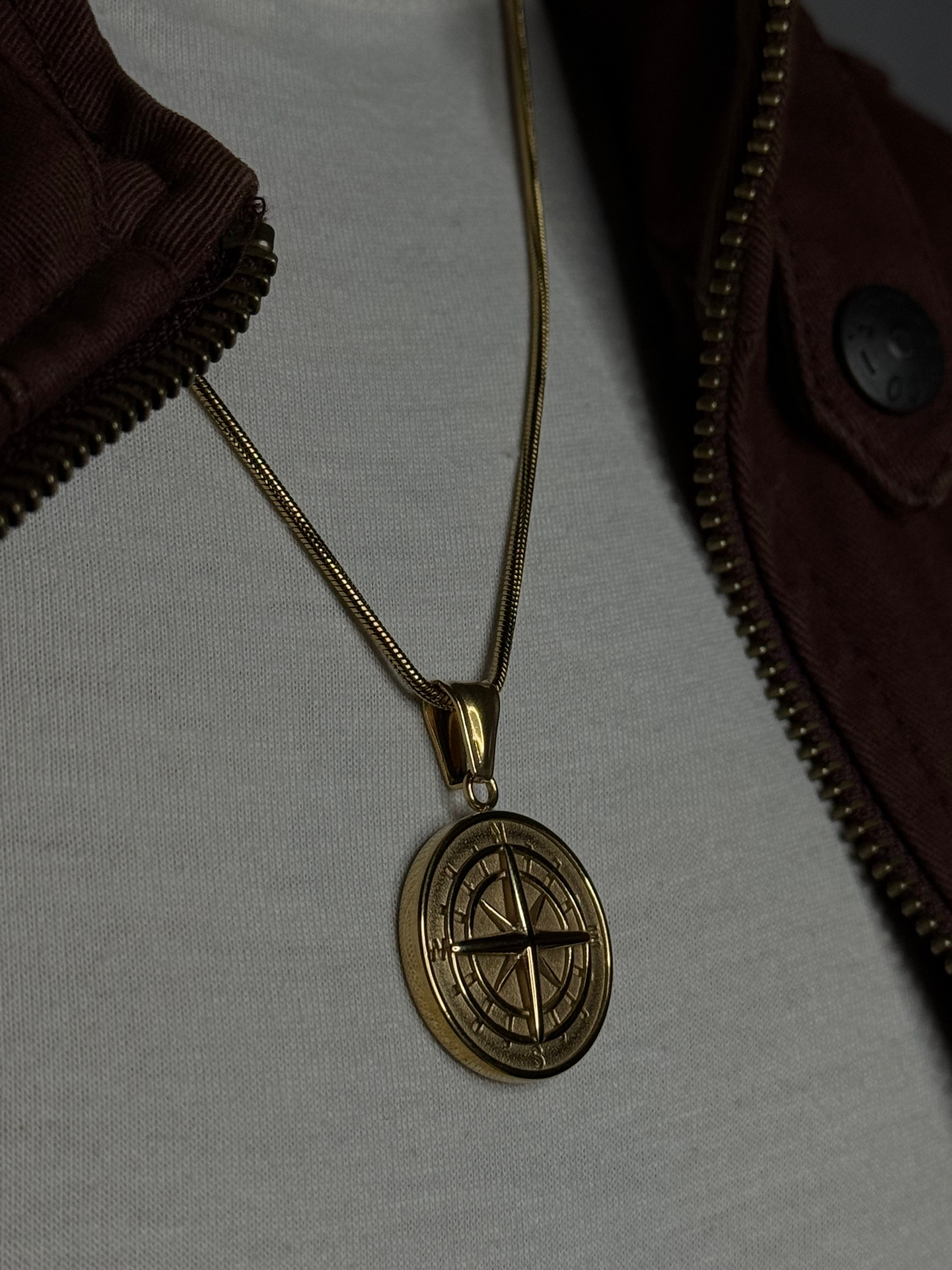 The Golden Compass Pendant