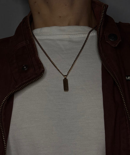 Totem Bar Pendant (Rose Gold)
