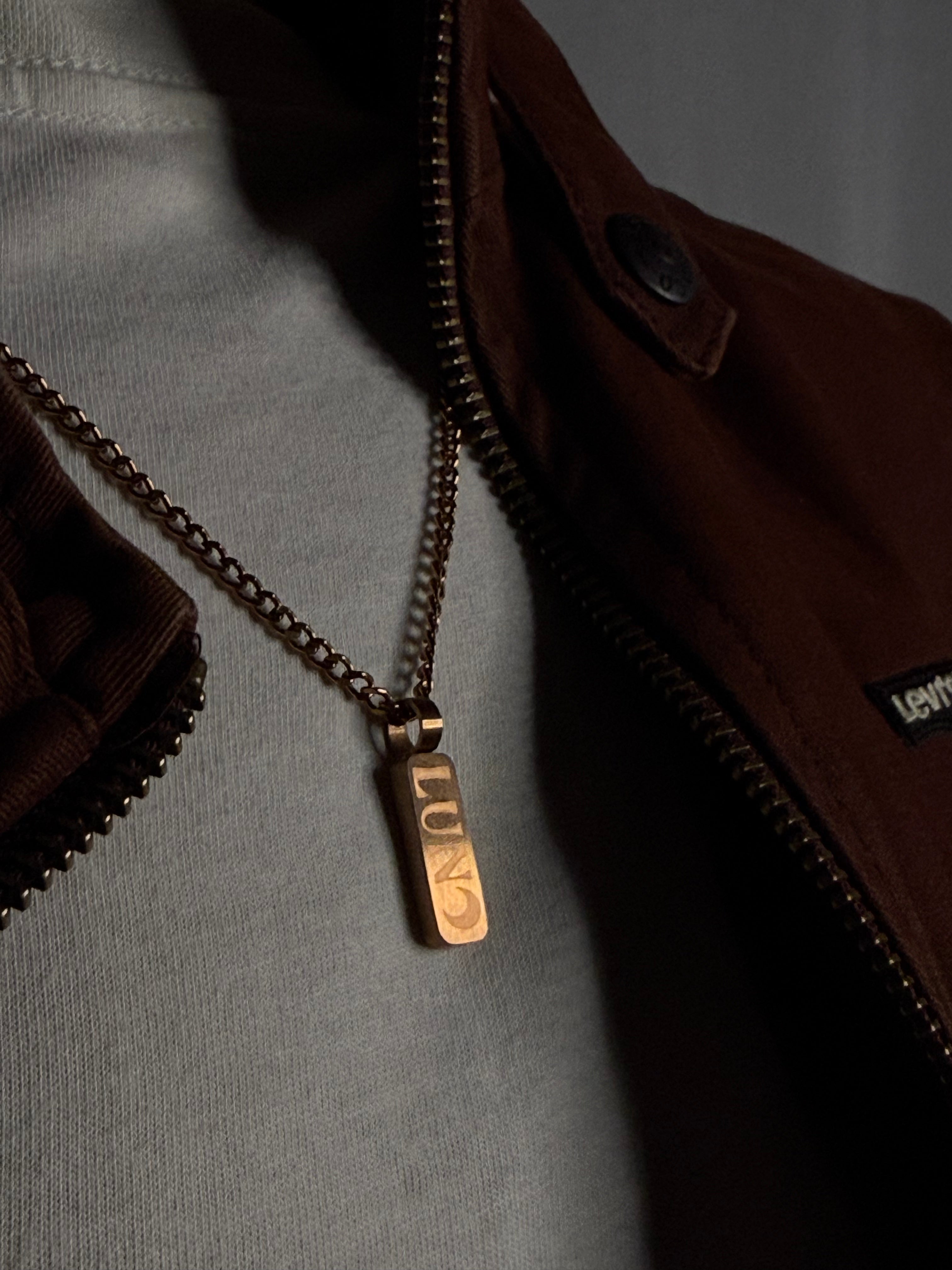 Totem Bar Pendant (Rose Gold)