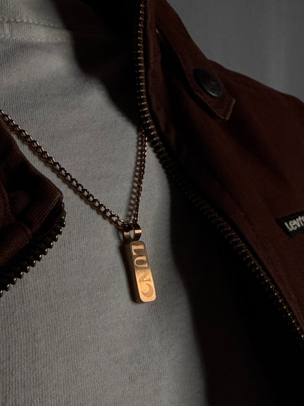 Totem Bar Pendant (Rose Gold)