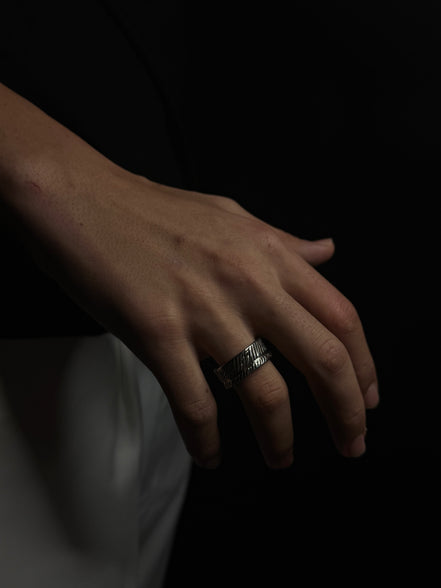 Tribal Engraved Bold Ring