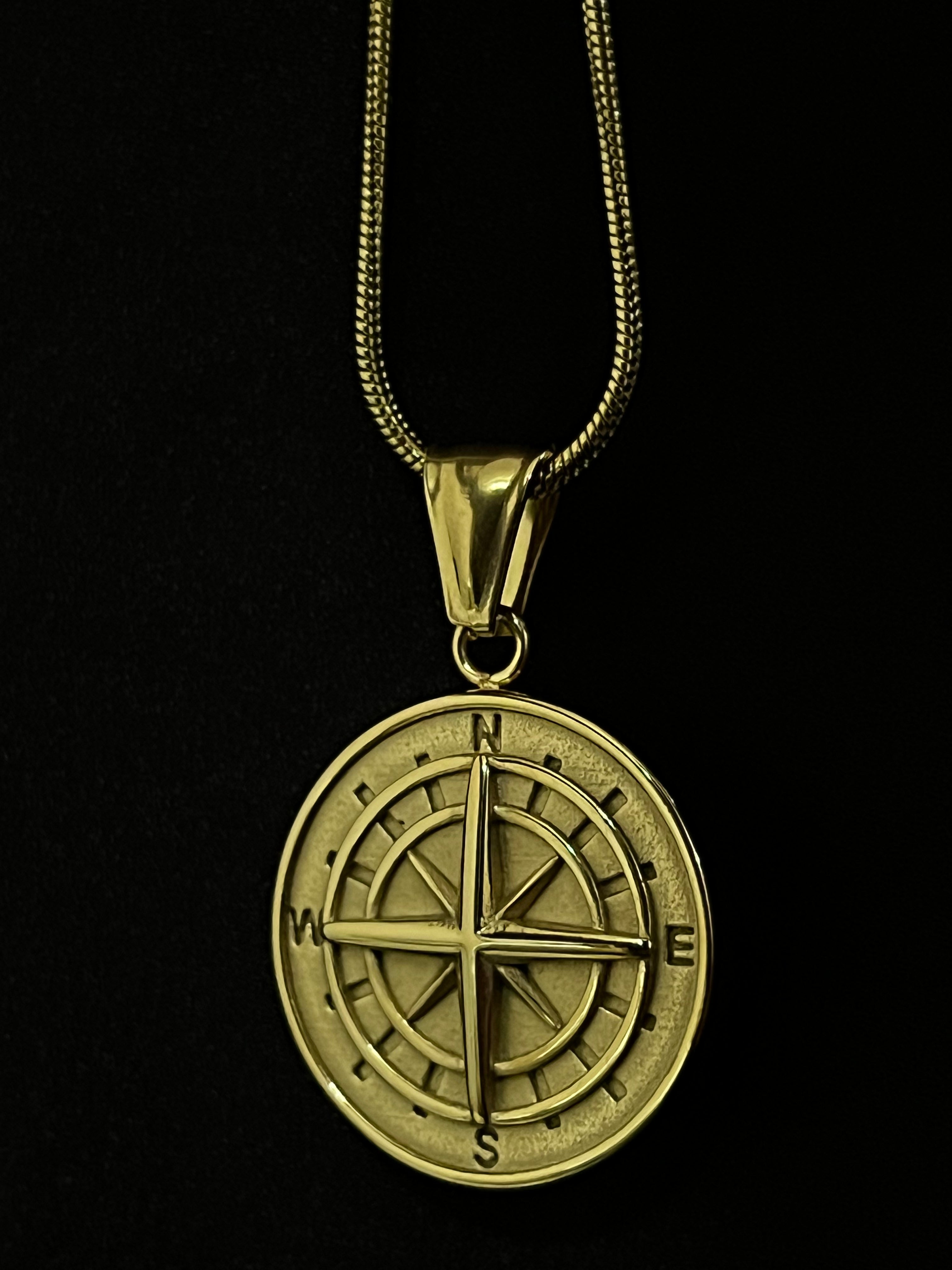 The Golden Compass Pendant