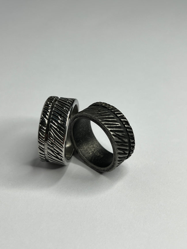 Tribal Engraved Bold Ring