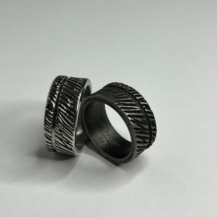 Tribal Engraved Bold Ring