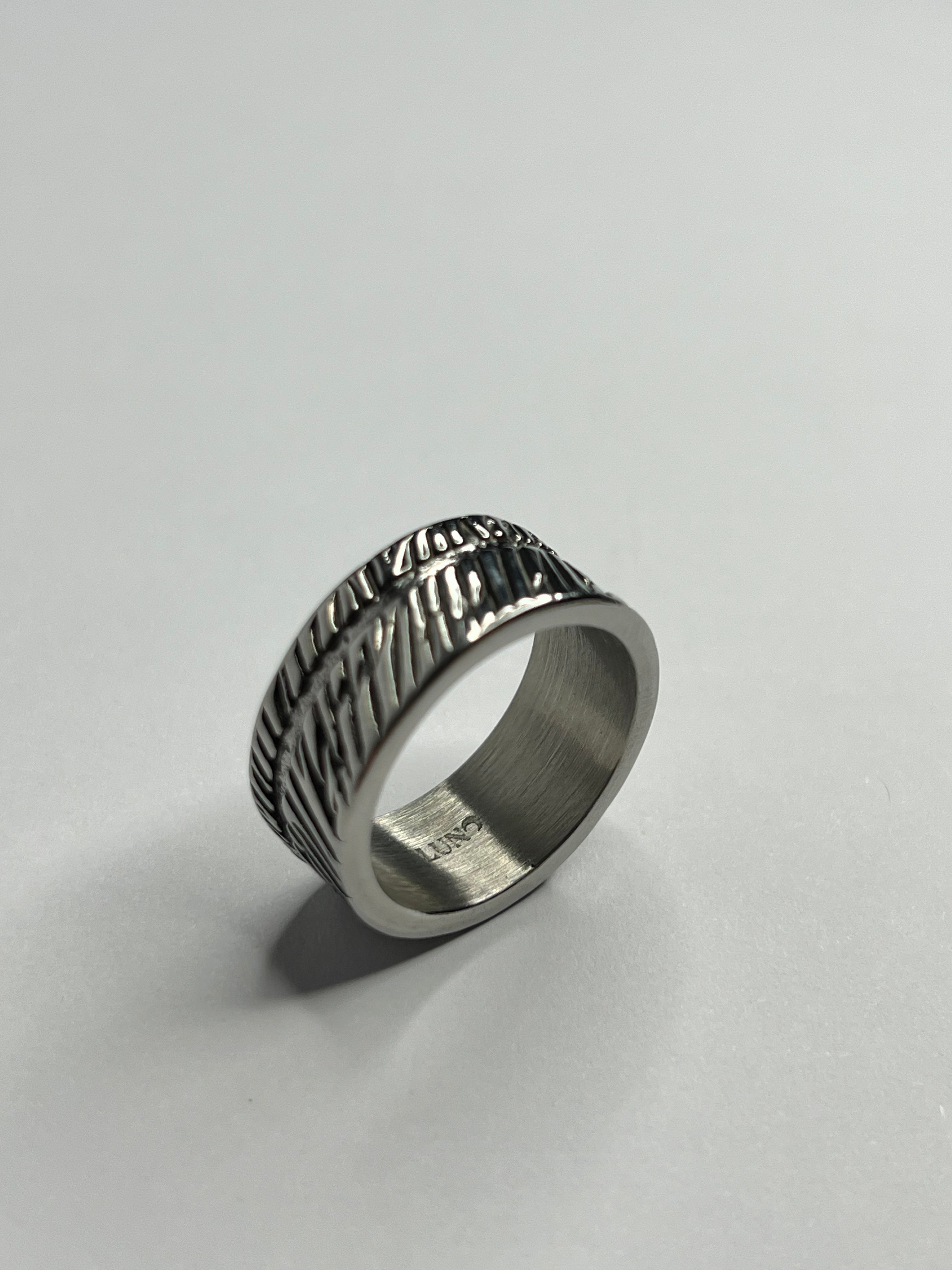 Tribal Engraved Bold Ring