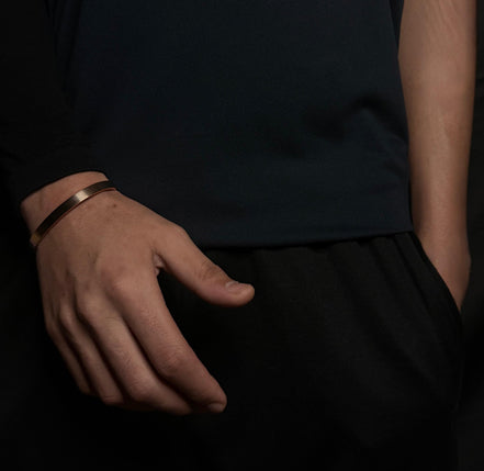 Classic Cuff Bracelet (Rose Gold)