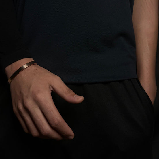 Classic Cuff Bracelet (Rose Gold)